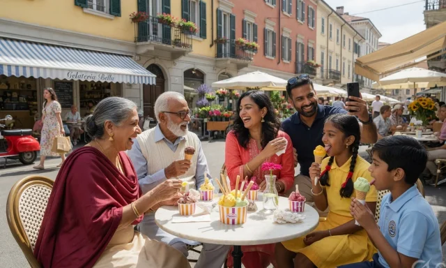 Multi-generation family sharing gelato